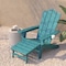 Flash Furniture Blue Adirondack Chair with Ottoman and Cupholder LE-HMP-1044-110-BL-GG - alternate 4